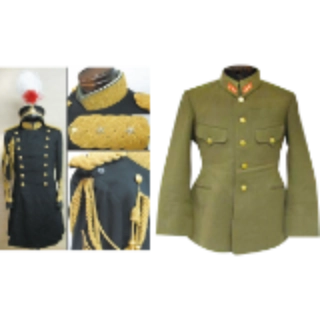 軍装品のイメージ